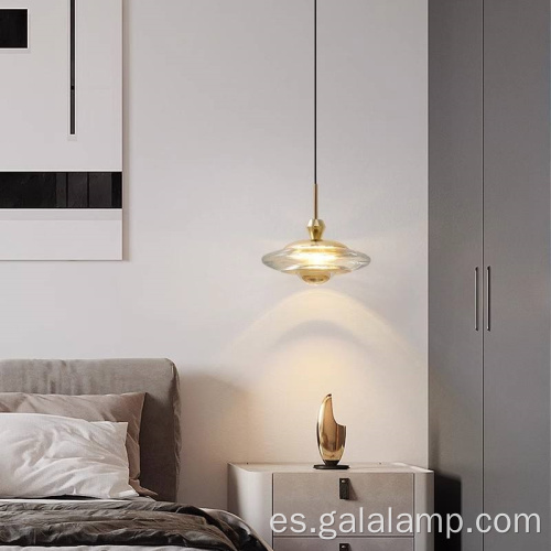 Lámpara colgante moderna con sensor de barrido manual inteligente